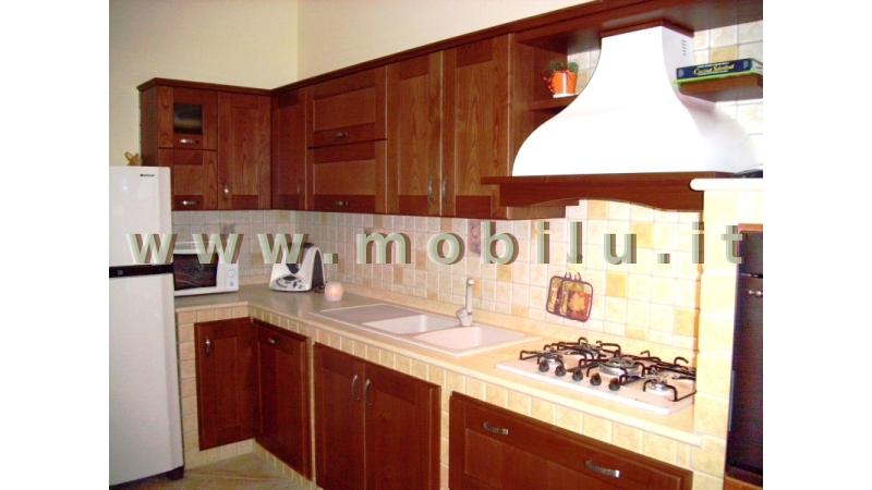 Cucine componibili Lecce e provincia legno massello ciliegio