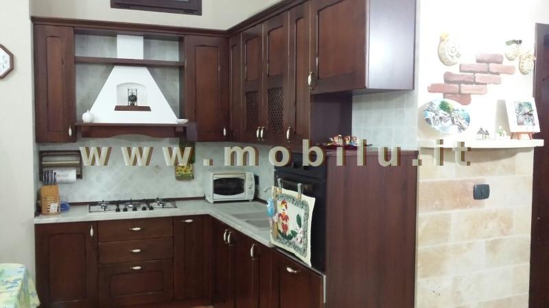 Cucine componibili Lecce e provincia realizzate in legno di frassino laccato bianco
