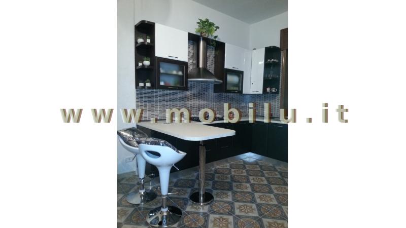 Cucine componibili Lecce e provincia realizzate in novolegno rivestito bianco